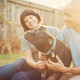 Image for article titled Your Morning Cry: Photos of People With Their Elderly Pets, Oh God